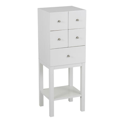 Enter byrå 40x110 cm vit