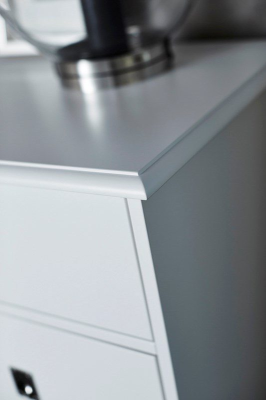 Smögen byrå låg 6 lådor vitlack#2