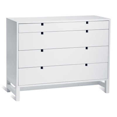 Falsterbo byrå 4 lådor vitlack