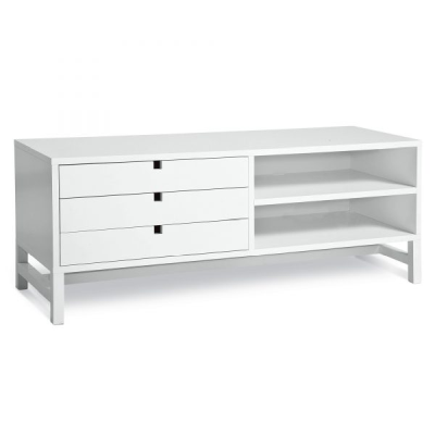 Falsterbo mediabänk 120 vit