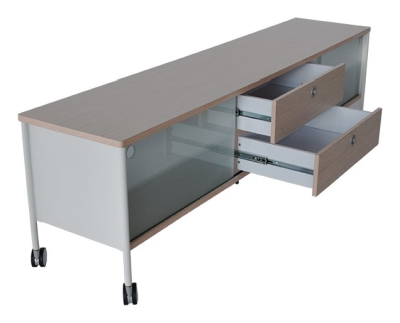 Alessi mediabänk 180 ljus ek#2