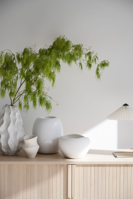 Haddington sideboard 142 vitpigmenterad ek/svart#4