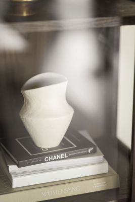 Hazelton vitrinskåp 2D 2L brun ek#7