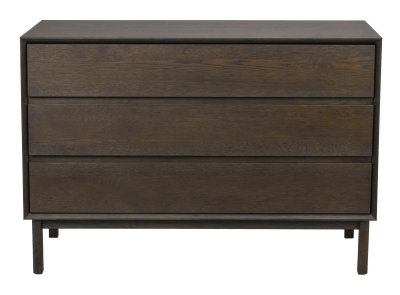 Mackay byrå bred 3L brun ek