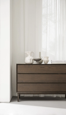 Mackay byrå bred 3L brun ek#2