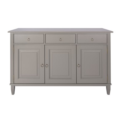 Stockholm skänk 3D penselmålad grå