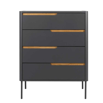 Switch byrå 4L antracit