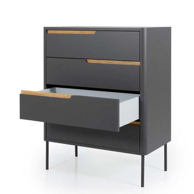 Switch byrå 4L antracit#2