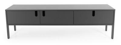 Uno lowboard 2D 1L grå