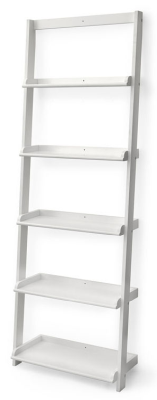 Zitti hylla 5 hyllplan stående vitlack