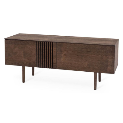 Joel mediabänk 120 cm rökoljad ek