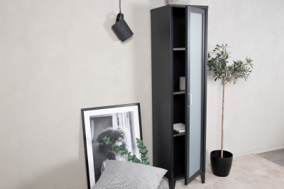 Acero skåp 35x150 cm svart metall#6