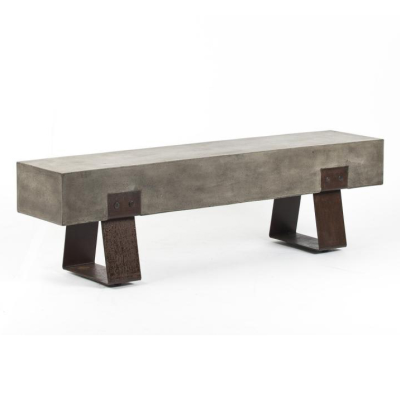 Vault betongbänk 160 betong/rost