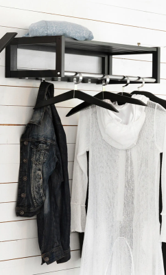 Confetti hatthylla 80 svart#2