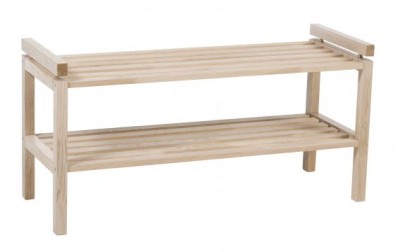 Confetti skohylla 80 vitpigmenterad ek