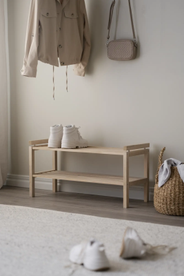 Confetti skohylla 80 vitpigmenterad ek#2