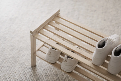 Confetti skohylla 80 vitpigmenterad ek#4