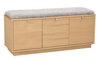 Confetti bänk 3L oljad ek/fårskinnslook#2