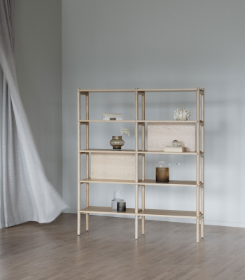 Holton bokhylla hög 140x166 cm ek#7