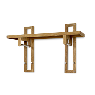 Zitti klädhylla dubbel ek