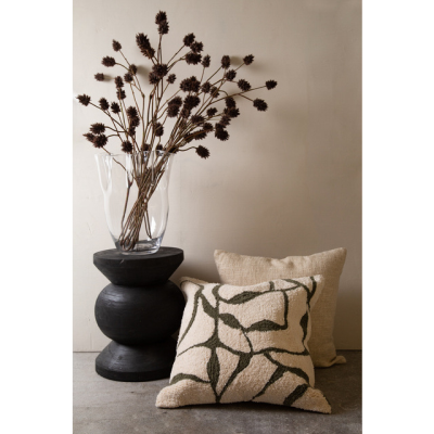 Torano kuddfodral 50x50 cm vit/grön#2