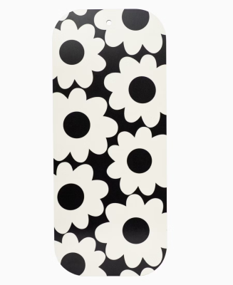 Flora skärbräda/serveringsbricka 17x40 cm svart