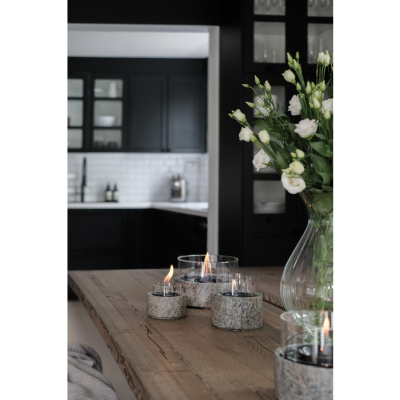 Café bordlykta 18 grå - TenderFlame#4