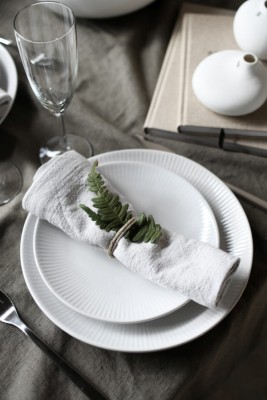 Svänebo assiett porslin vit