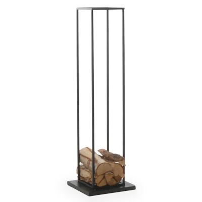 Wood vedstativ metall lågt#2