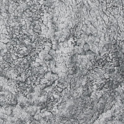 Curly fårskinn charcoal silvergrå#2