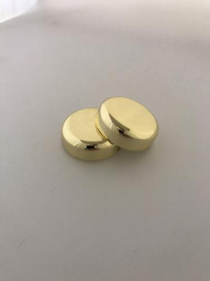 Möbelunderlägg D52 mm metall mässing 1-pack