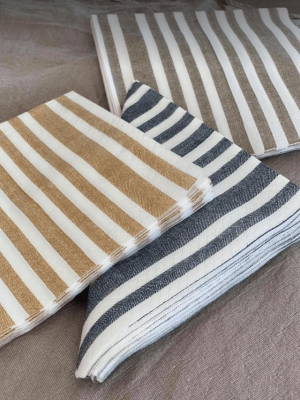 Alba pappersservett ockra 25P#2