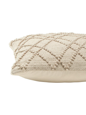 Alma kuddfodral 50x50 cm beige#2