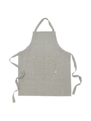 Kitty förkläde svart/vit