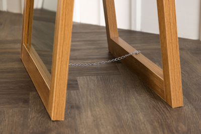 Sebring golvspegel 55x170 cm trä#4