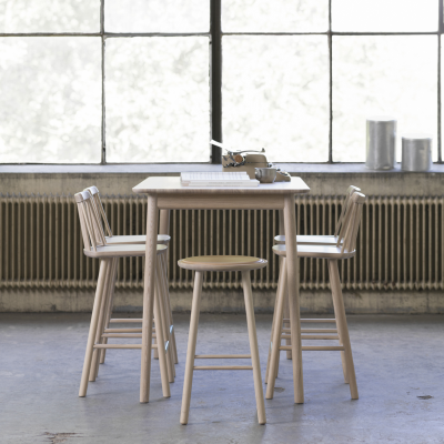 ZigZag barstol 63 cm blond ask#3