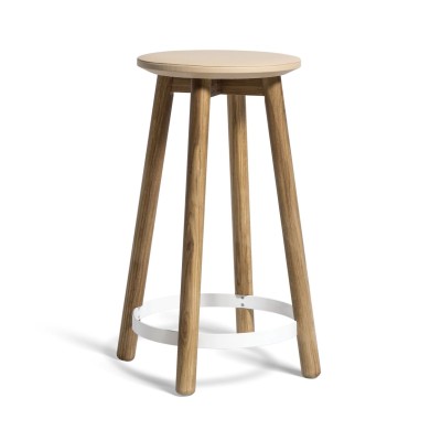 P1 barpall 75 cm oljad ek/läder