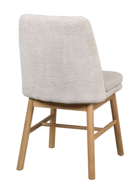 Amesbury stol ljusbeige tyg/ekben#6