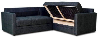 Polo Smart bäddsoffa H arm Miles tyg Connect 40 mörkgrå#2