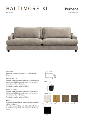 Baltimore XL soffa#5