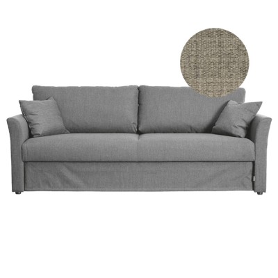 Chelsea bäddsoffa LB tyg Emma light grey#1