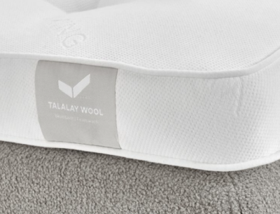 Talalay wool bäddmadrass 180x200 cm kuvertsydd Stazzo 5 Linen#2