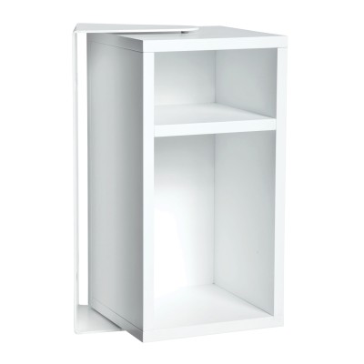 Rio sängbord vägghängt vit