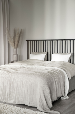 Riggins sänggavel 194 svart ek#2