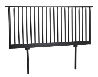 Riggins sänggavel 194 svart ek#7