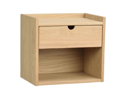 Hillmond vägghylla/sängbord 1L 40 ek#5