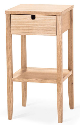 Klinte sängbord oljad ek