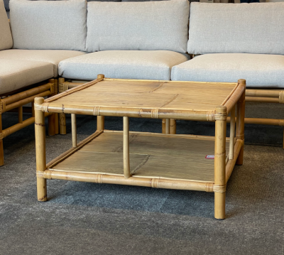 Brändaholm soffbord 80x80x45 cm bambu
