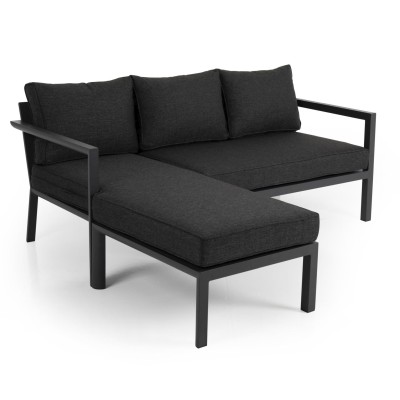 Delia divansoffa med dyna antracit#2