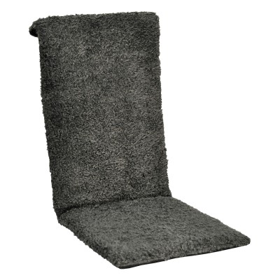 Fårö positionsdyna antracitgrå fuskfår - FRITAB